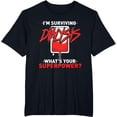 thumbnail image 1 of Surviving Dialysis Is My Superpower Hemodialysis Survivor T-ShirtMen and women, Black T-shirt, size: Extra large, 1 of 4