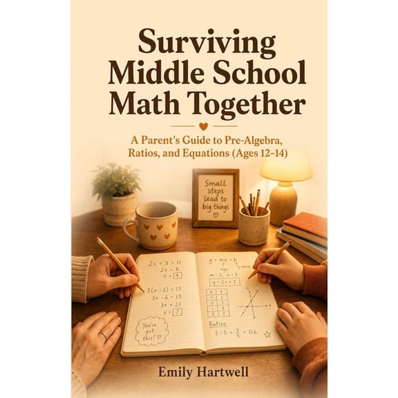 Surviving Middle School Math Together: A Parent's Guide to Pre-Algebra, Ratios, and Equations (Ages 12-14), (Paperback)