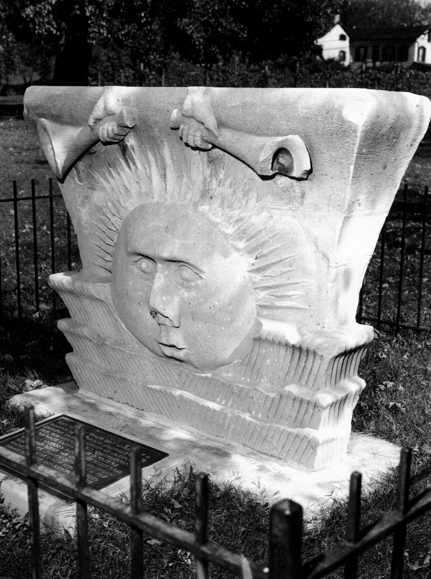 Surviving Sunstone At The Reconstructed Mormon Temple At Nauvoo History