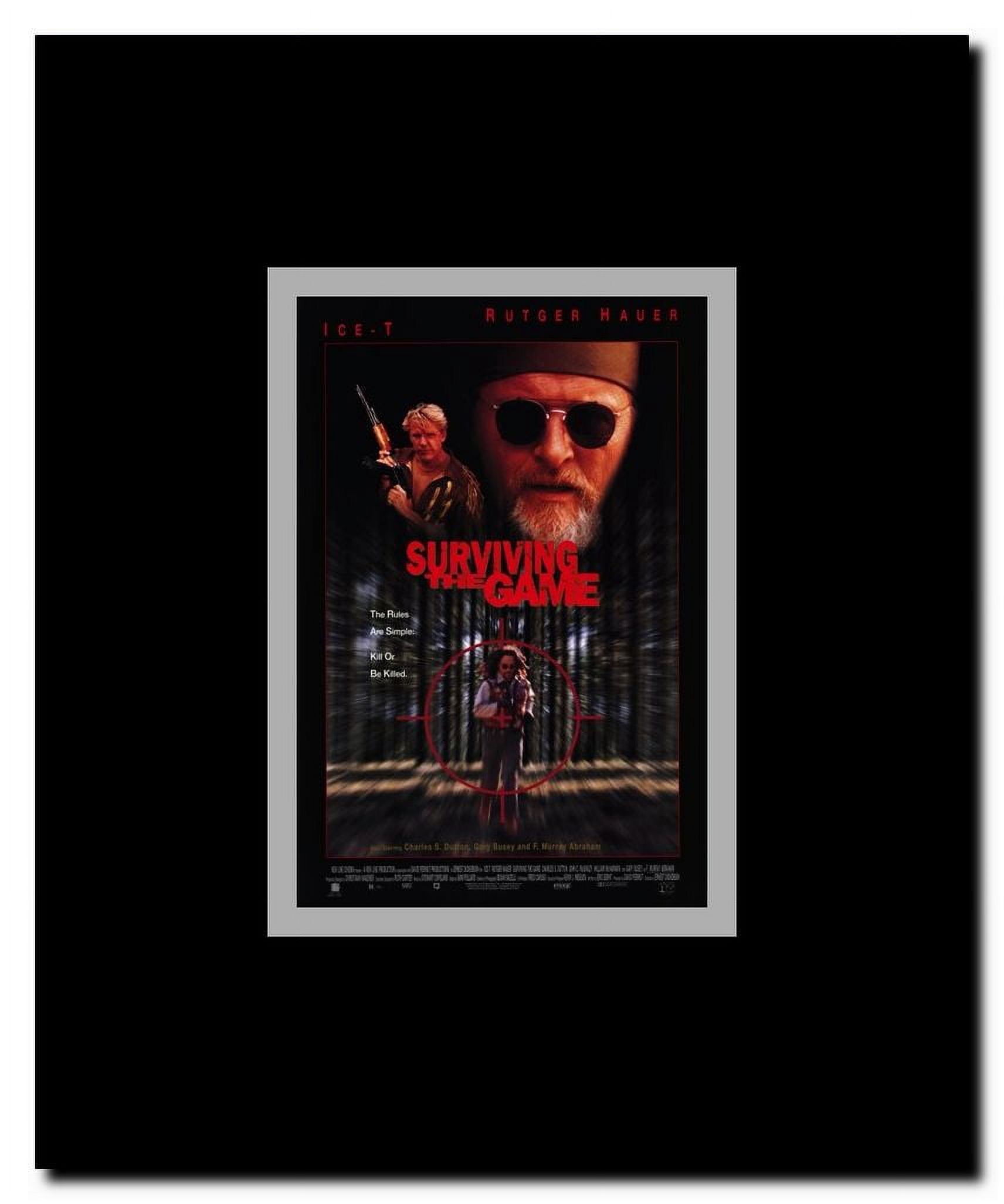 Surviving the Game Framed Movie Poster