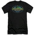 thumbnail image 1 of Survivor All Stars Premium Canvas Adult Slim Fit 30/1 T-Shirt Black, 1 of 1