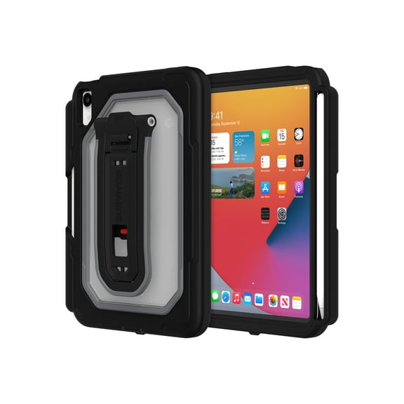 Survivor All-Terrain Carrying Case Apple iPad mini (6th Generation) Tablet, Apple Pencil (2nd Generation), Stylus - Black,