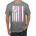 thumbnail image 1 of Survivor Awareness Flag Awareness Men's Graphic T-Shirt, Heather Grey, 3XL, 1 of 3