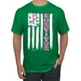 thumbnail image 1 of Survivor Awareness Flag Awareness Men's Graphic T-Shirt, Kelly, Medium, 1 of 3
