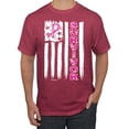 thumbnail image 1 of Survivor Awareness Flag Awareness Men's Graphic T-Shirt, Vintage Heather Red, Large, 1 of 3