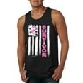 thumbnail image 1 of Survivor Awareness Flag Awareness Mens Graphic Tank Top, Black, Small, 1 of 3