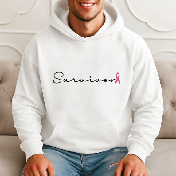 Survivor Breast Cancer Awareness Gift Hoodie
