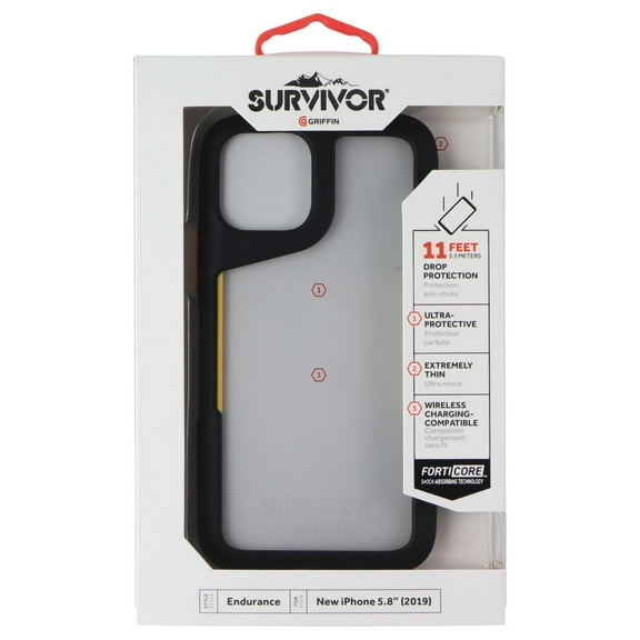 Survivor Endurance Case Compatible with iPhone 11 Pro (Black)