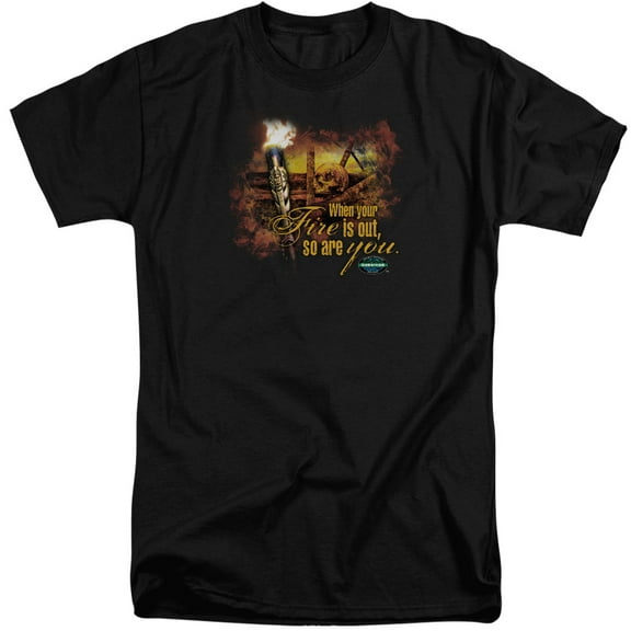 Survivor - Fires Out - Tall Fit Short Sleeve Shirt - X-Large