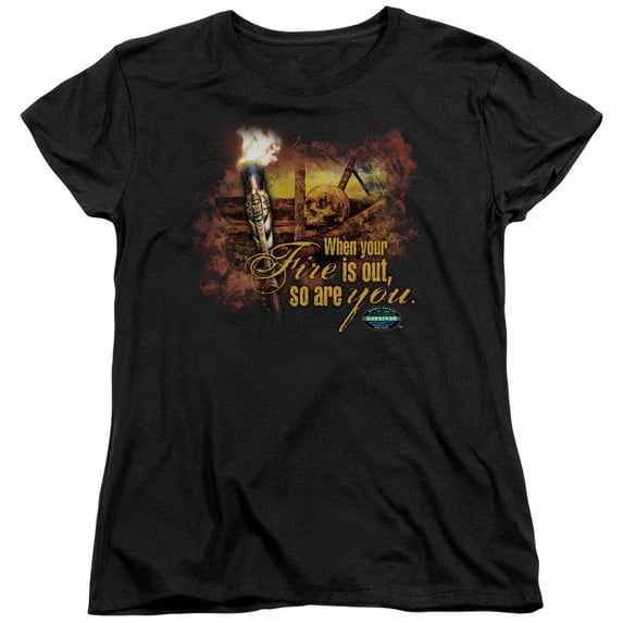 Survivor - Fires Out - Women's Short Sleeve Shirt - XX-Large