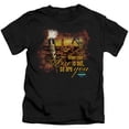 thumbnail image 1 of Survivor Fires Out Youth 18/1 T-Shirt Black, 1 of 1