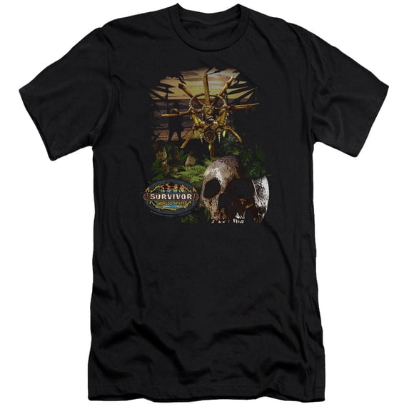 Survivor - Jungle - Slim Fit Short Sleeve Shirt - Medium