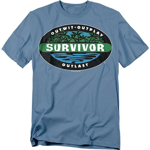 Survivor Men's Borneo T-shirt Blue