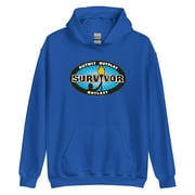 Survivor Outwit, Outplay, Outlast Logo Adult Unisex Hooded Sweatshirt - Officially Licensed - Medium