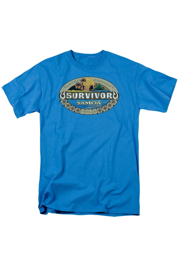 Survivor Samoa Logo Officially Licensed Adult T-Shirt 2XL