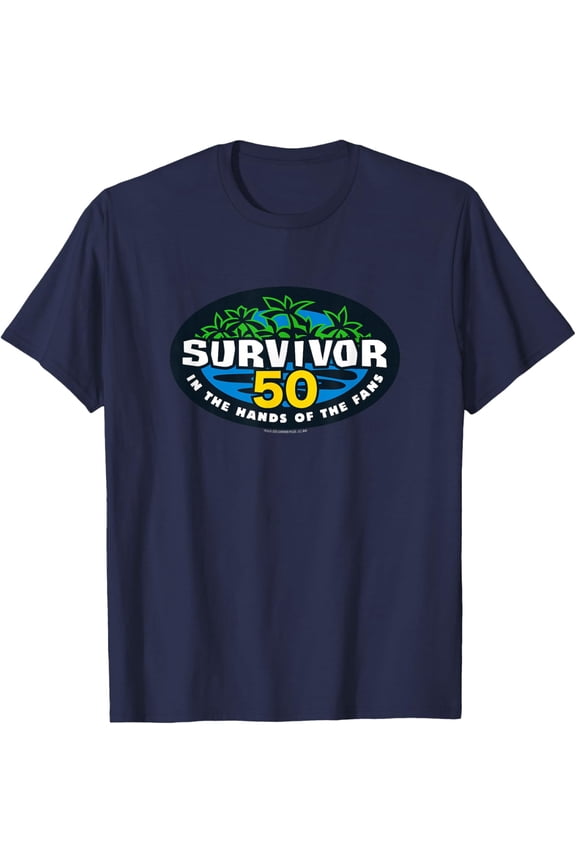 Survivor Season 50 Logo Shirt NAVY Unisex S-5XL Hot Trending Shirt, Vintage Birthday Gift