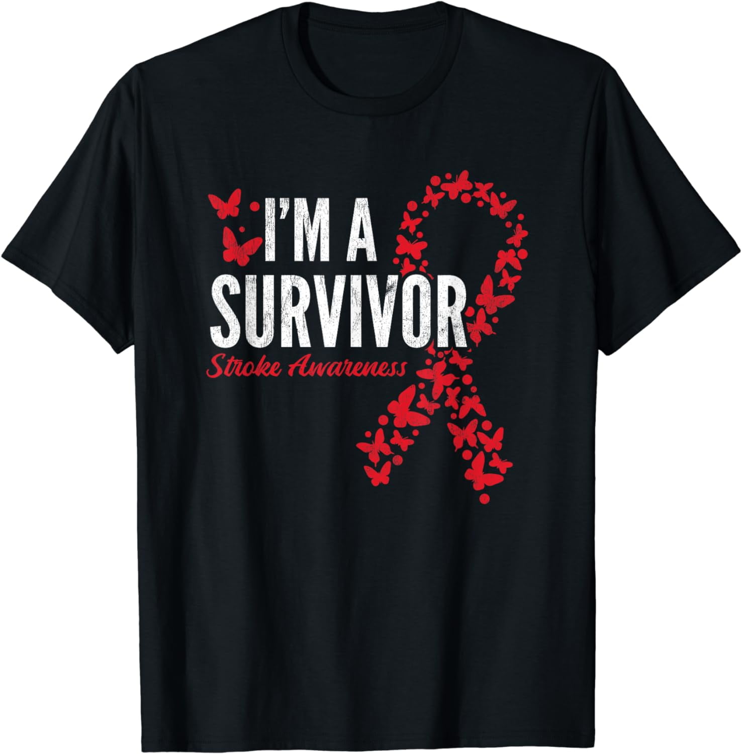 Survivor Stroke Awareness Stroke Survivor T-Shirt - Walmart.com