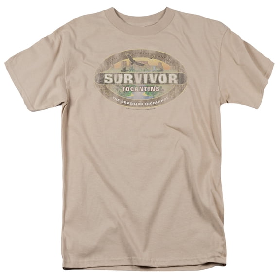 Survivor Tocantins Distressed Officially Licensed Adult T-Shirt 2XL