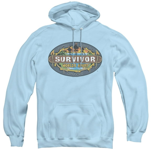 Survivor - Worlds Apart Logo - Pull-Over Hoodie - X-Large