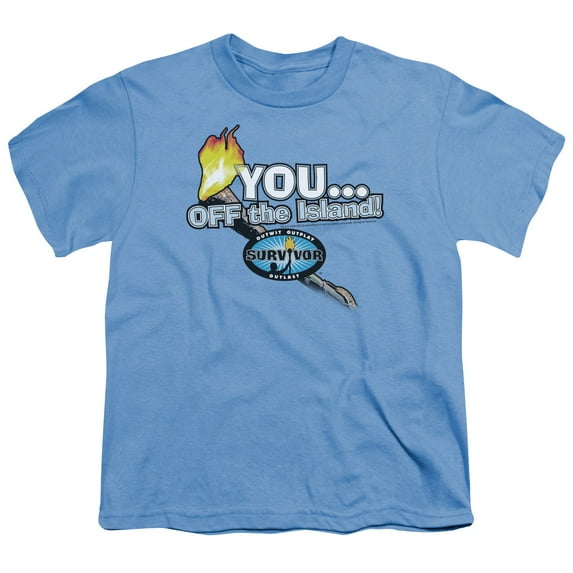 Survivor - You Off The Island - Youth Short Sleeve Shirt - X-Large