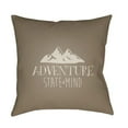 thumbnail image 1 of Surya  Adventure III Square Throw Pillow - Brown & Beige - 20 x 20 x 4 in., 1 of 2