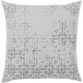 thumbnail image 1 of Surya ASR001-1818 18 x 18 in. Abstraction Woven Pillow Cover, White & Light Gray, 1 of 1