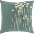 thumbnail image 1 of Surya Abo Poly Fill 20" Square Pillow in Sea Foam, 1 of 2