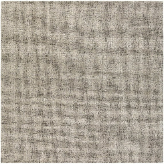 Surya Aiden AEN-1005 96x96" Square Modern Wool Rug in Gray/Ivory
