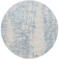 thumbnail image 1 of Surya Aisha AIS-2301 79 x 79" Round Fabric Rug in Light Blue/Gray/Off White, 1 of 3