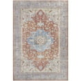thumbnail image 1 of Surya Alanya ALY-2300 63 x 84" Rectangle Fabric Rug in Brown/Dark Blue, 1 of 7