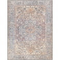 thumbnail image 1 of Surya Alanya ALY-2304 90 x 114" Rectangle Fabric Rug in Red/Dark Blue/Peach, 1 of 6
