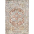 thumbnail image 1 of Surya Alanya ALY-2305 90x114" Rectangle Fabric Rug in Brown/Brick Red/Dark Blue, 1 of 8