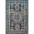 thumbnail image 1 of Surya Amsterdam AMS-1013 Navy, Light Gray 1'6" Corner Sample Rug, 1 of 1