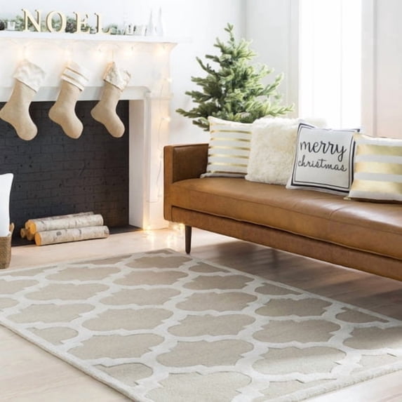 Artistic Weavers Arise Hadley Hand-Tufted Beige Area Rug