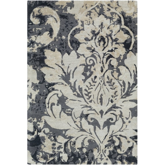 Medallions & Damask ART248-913 Area Rug Rectangle 9' x 13'