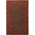 thumbnail image 1 of Surya Athena Area Rug ATH-5003 Chocolate Brown Flowers Leaves, 1 of 2
