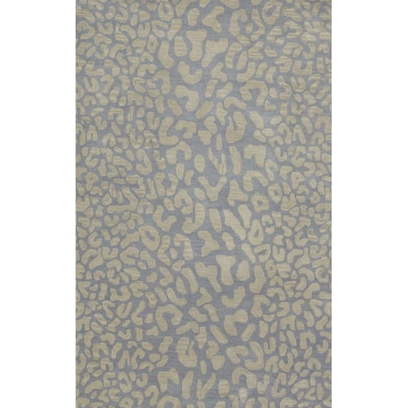 Hide Leather Fur ATH5001-268 Runner Rug Rectangle 2'6" x 8'