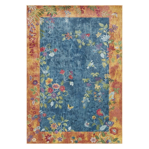 Surya Aura Floral II Silk Area Rug