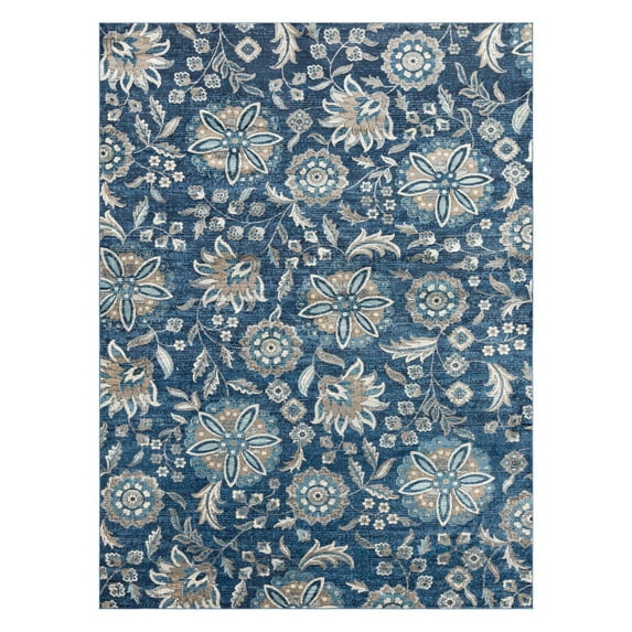 Surya Aura Floral III Silk Area Rug