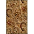 thumbnail image 1 of Surya Aurora Wool Area Rug AUR-1008 Ivory Paisley Leaf, 1 of 4