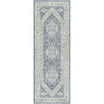 thumbnail image 1 of Surya Avant Garde AVT-2300 31 x 87" Runner Fabric Rug in Denim Blue/Sage, 1 of 6