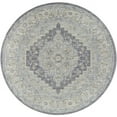 thumbnail image 1 of Surya Avant Garde AVT-2300 63 x 63" Round Fabric Rug in Denim Blue/Sage, 1 of 2