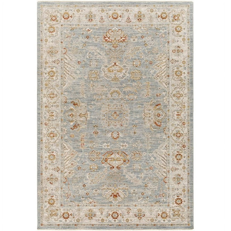 Surya Avant Garde 3 X 4 (ft) Medium Grey Indoor Medallion Oriental Area Rug  in the Rugs department at