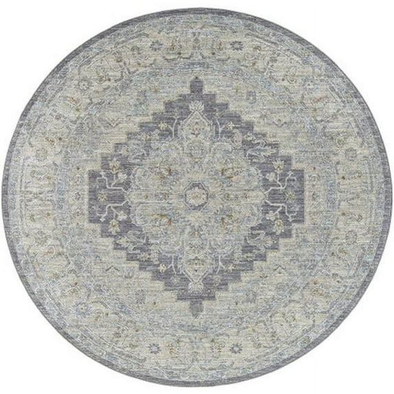 Surya Avant Garde Polyester 6'7" Round Area Rugs AVT2300-67RD