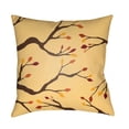 thumbnail image 1 of Surya  Branches Medium Throw Pillow - Yellow - 18 x 18 x 4 in., 1 of 2