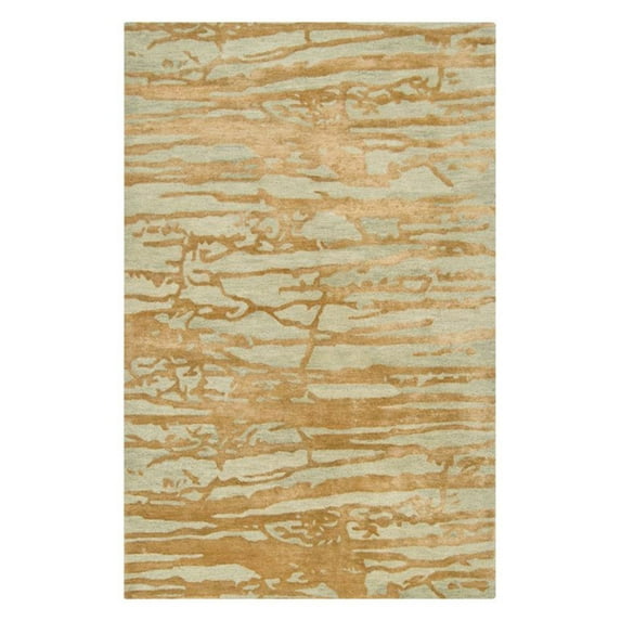 Banshee BAN3302 Area Rug in Olive, Light Gray