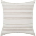 thumbnail image 1 of Surya Baris BIS-001 18 x 18" Square Cotton Pillow Cover in Oatmeal/Beige, 1 of 1