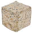 thumbnail image 1 of Surya Bazaar Cubic Pouf, 1 of 2