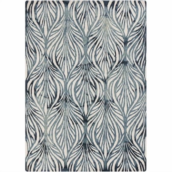 Surya Belladonna Ivory/Slate Rug