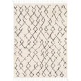 thumbnail image 1 of Surya  Berber shag Global 3 ft. 11 in. x 5 ft. 7 in. Rectangle Area Rug - Charcoal & Beige, 1 of 2